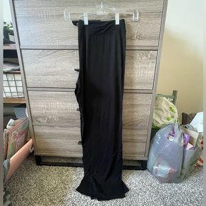 Secret treasures long black pajama pants